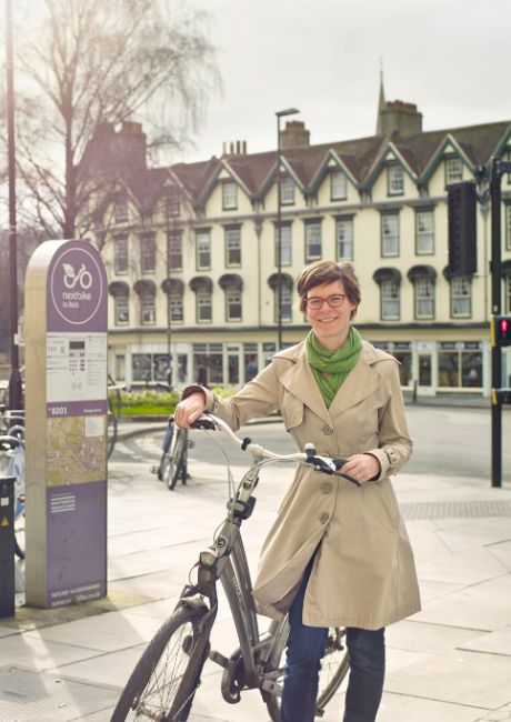 Saskia - Guildhall Bath - I Bike It case study profile